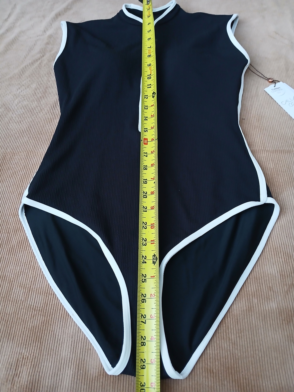CALIA by Carrie Underwood Black Swim Paddlesuit NWT Women’s Size 10 - Picture 9 of 10